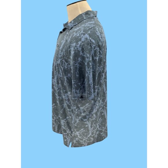 Oakley Mens Hydrolix Polo Shirt Regular Fit 3XL Gray - Picture 4 of 6